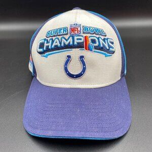Reebok NFL Super Bowl Champions 2007 Indianapolis Colts Adjustable Hat